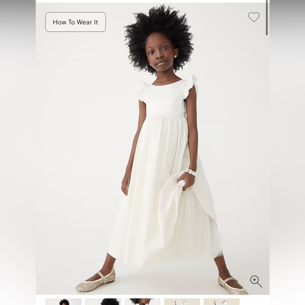 NWT Crewcuts Flutter Dress